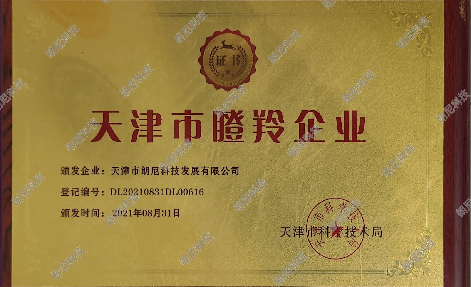 天津市瞪羚企业